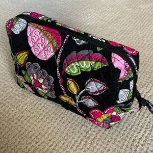 Like New! Vera Bradley moon bloom large cosmetic!